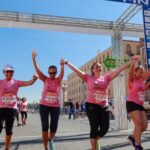 Women running